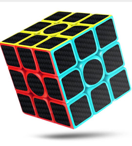 Litchi Speed Cube, 3x3x3 Carbon Sticker Smooth Magic 3D